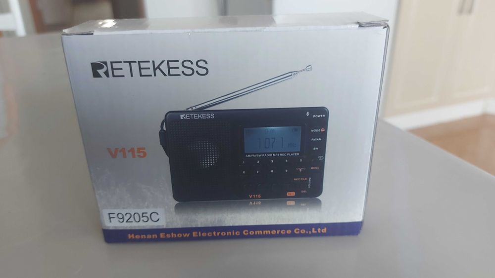 Новый Радиоприемник RETEKESS V115