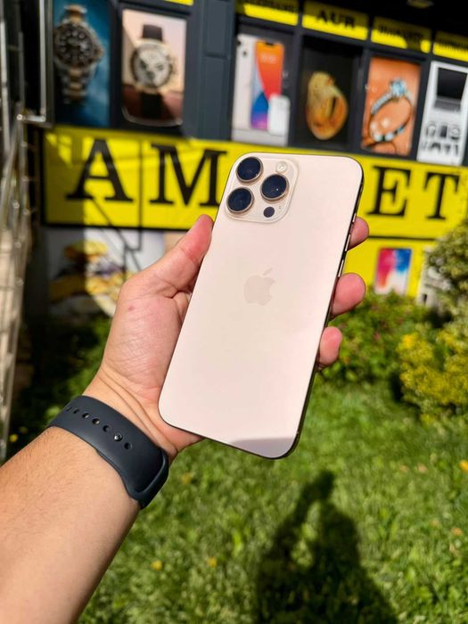 iPhone 16 Pro Max / 256GB / Desert Titanium - ca NOU