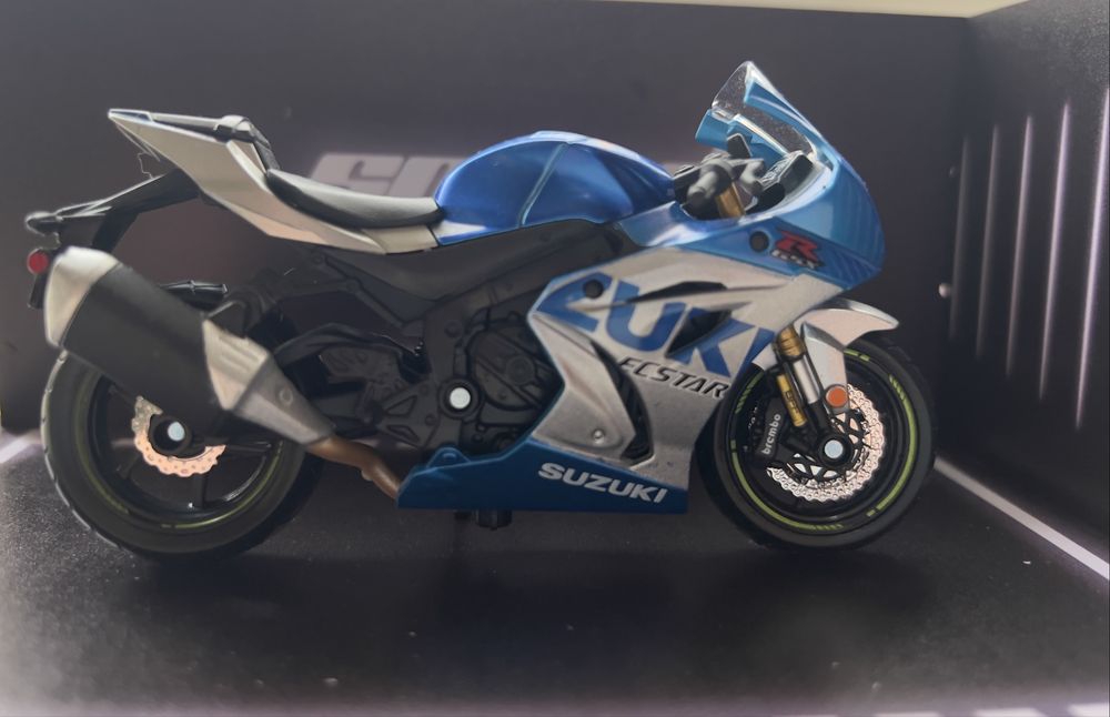 Machete moto 1:18 Yamaha/Kawasaki/Suzuki/Ducati etc