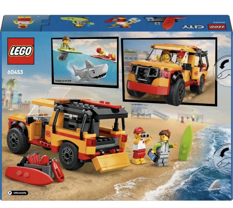 LEGO® City - Masina de interventie a salvamarilor 60453, 214 piese
