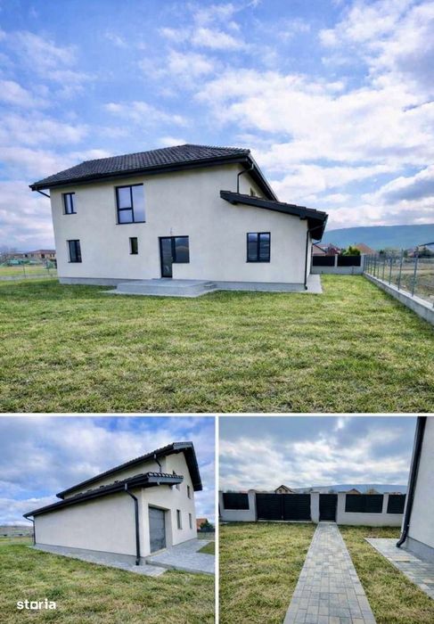 Casa individuala 215 mp utili, gradina 700 mp, Zona Gilau