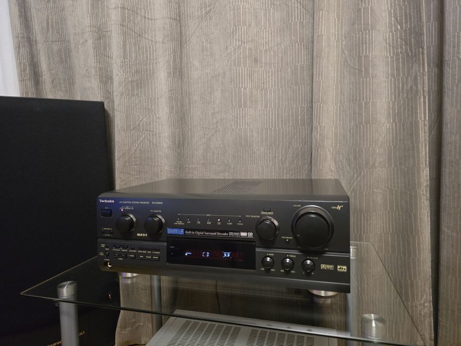 Technics SA-DX940 –Receiver AV 100W/canal 8Ω