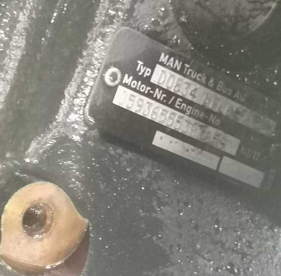 Motor complet camion MAN D0834 EURO 5 - Piese de motor camioane MAN