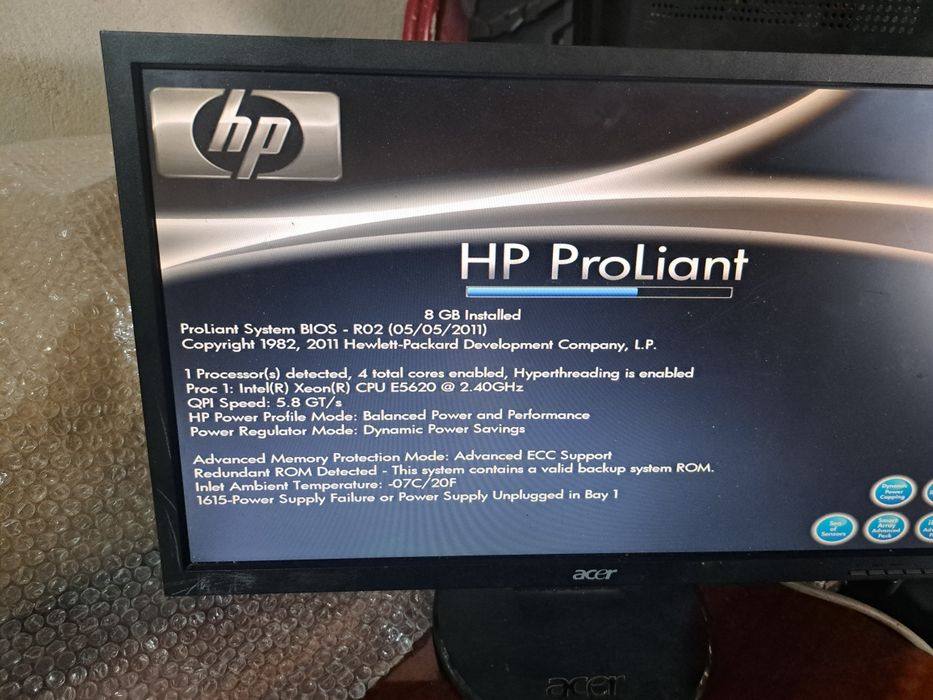 Сервер HP Proliant 2011г/в