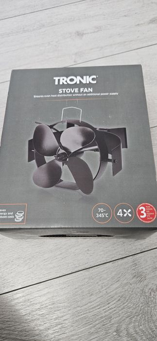 Ventilator soba/șemineu fără alimentare