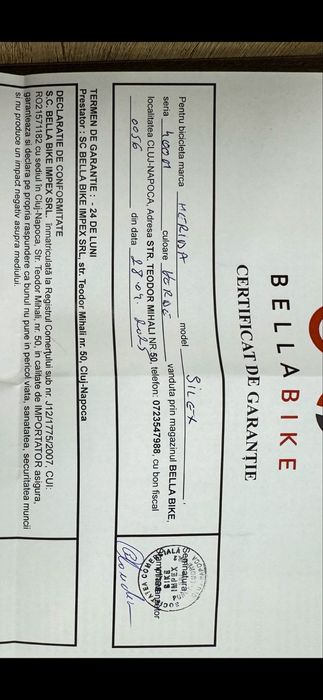 OFERTĂ luna octombrie! Preț 6700 RON ! Vand bicicleta gravel Merida Silex 400 marime M (2025)