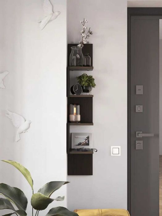 Полка угловая 20х20х106 см / Burchak javoni (devorga osiladigan)