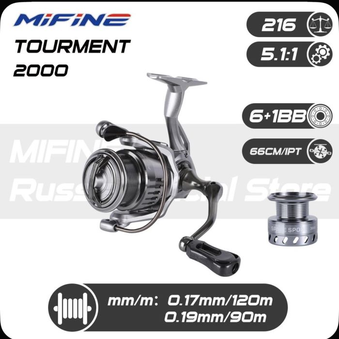 Катушка для рыбалки MIFINE TOURMENT