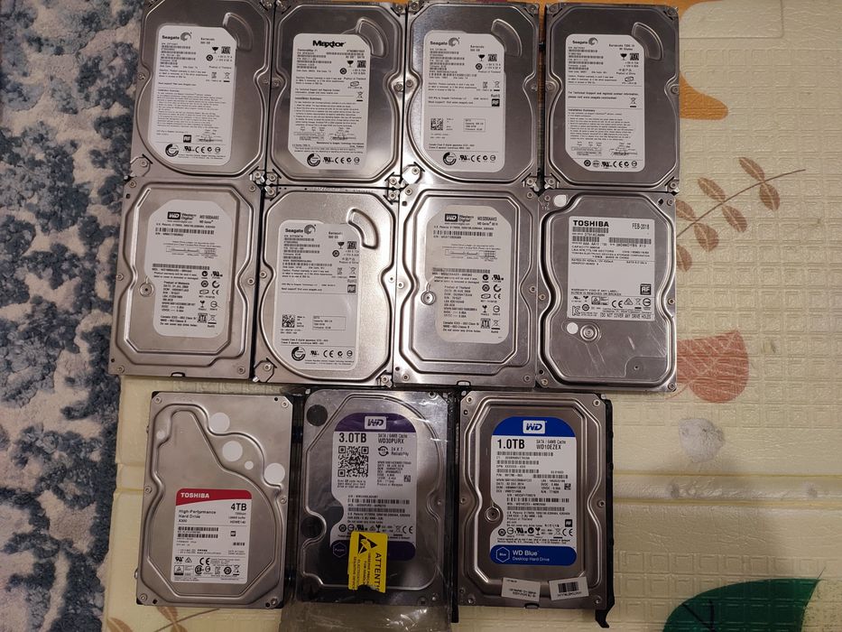 Жёсткие диски hdd