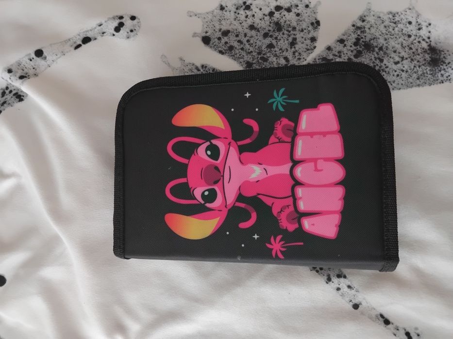 Ghiozdan si penar pt școală cu stitch