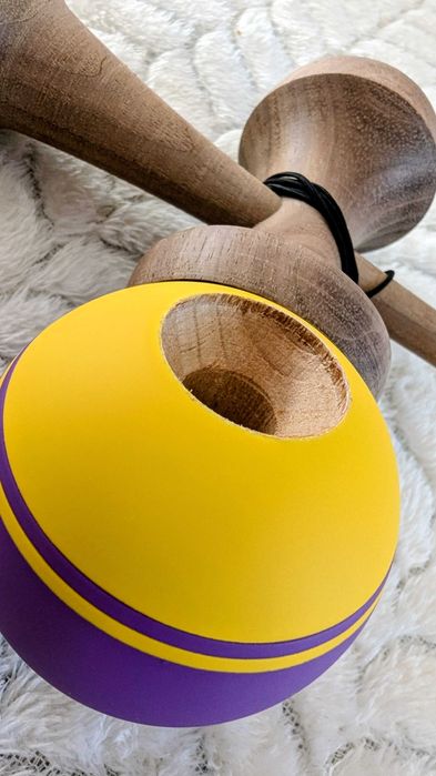 SOL Su Lab Kendama Friction Clear & Crushable Bevel / SOL Fuzzy