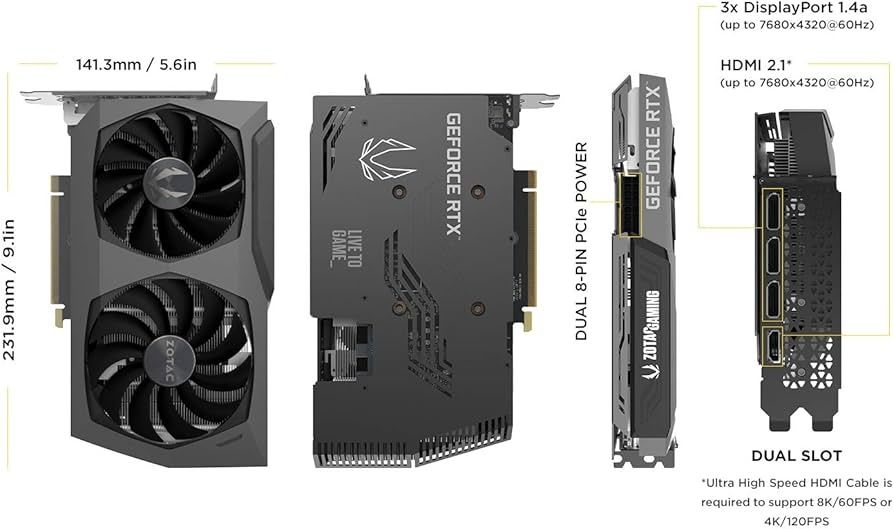 Zotac rtx 3070 twin edge oc