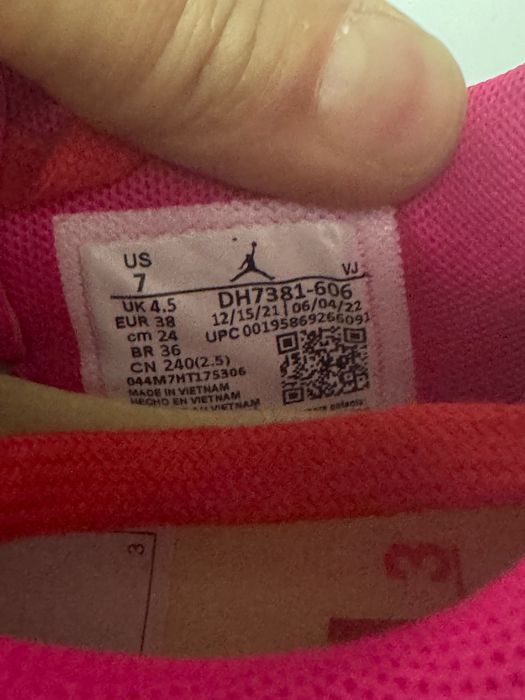 Nike Air Jordan 200E Pink de dama