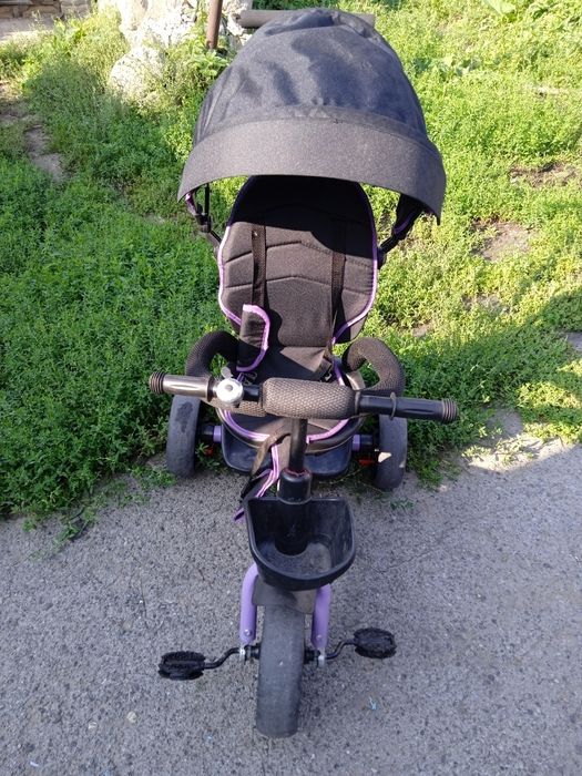 Велосипед с с ручкой для ребенка