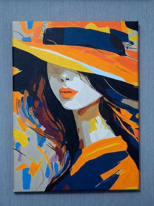 Tablouri  pictat in acril.