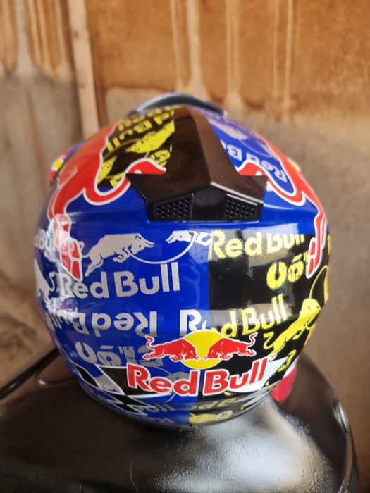Каска Red Bull Крос Мотор/Скутер/Бъги/Вело/АТВ-S