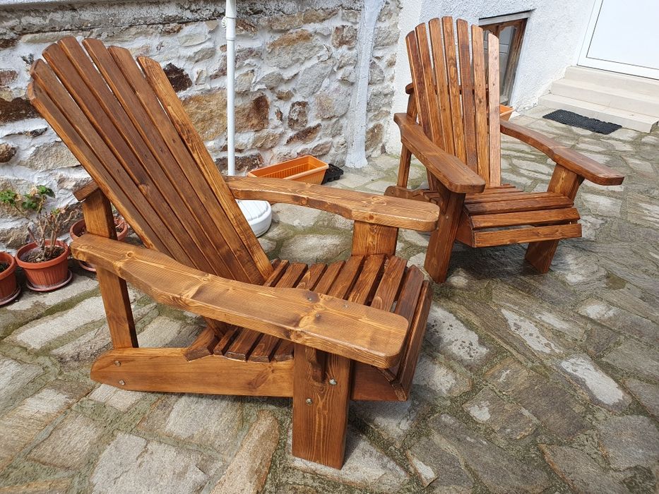 Градински стол масив