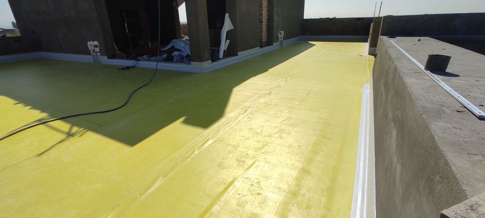 Гидроизоляция крыш, террас из ПВХ И ТПО мембраны