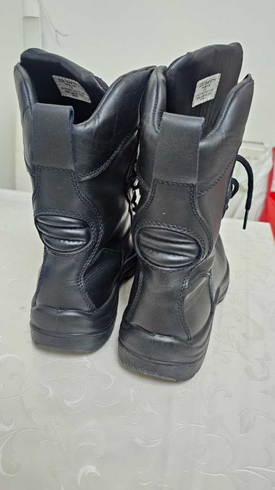 Bocanci Militari de iarna din Piele