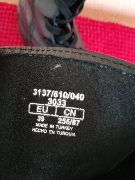 Ghete Zara nr 39 piele naturala