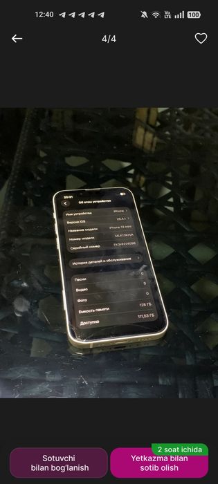 Iphone 13 mini abmen bor iphone Samsung ga