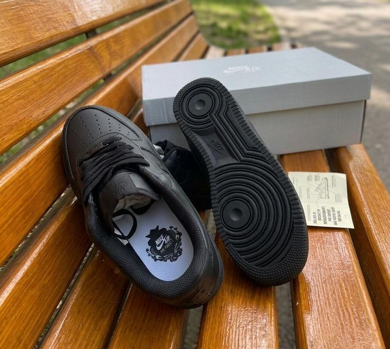 Adidasi Nike Air Force One Negru - Triple Black