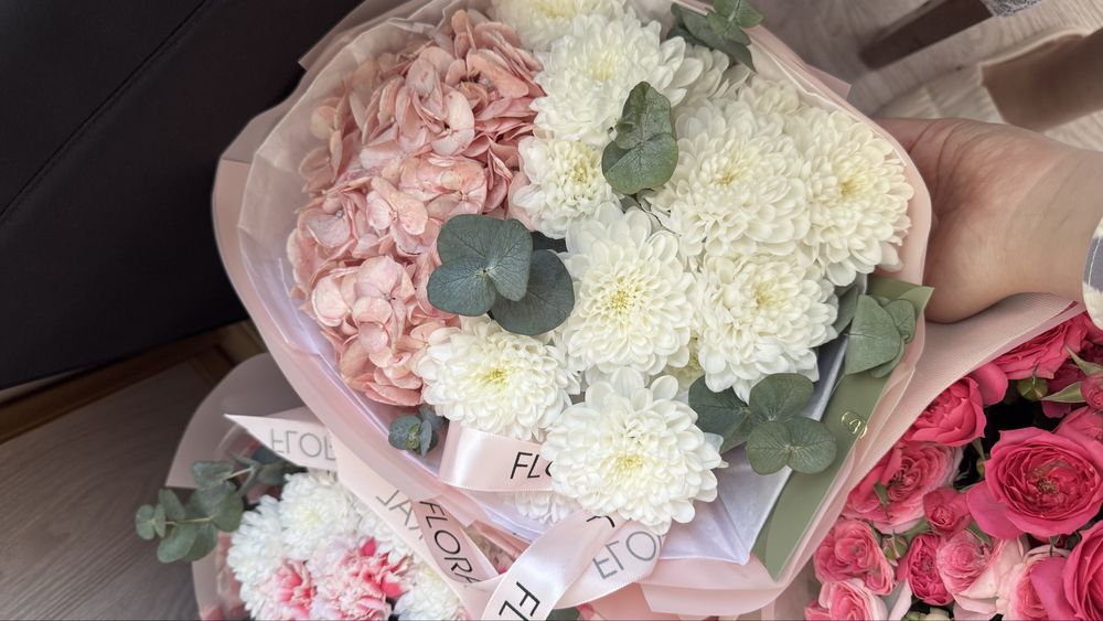 свежые  красивые цветы