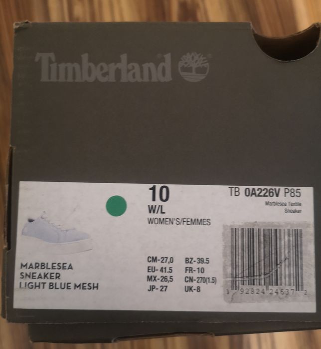 Timberland Marblesea light blue 40 размер нови