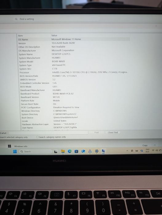 Huawei Matebook D15