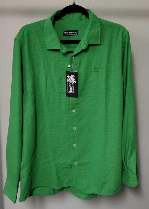 НоВа Мъжка риза с дълъг ръкав Vilebrequin за всички сезони