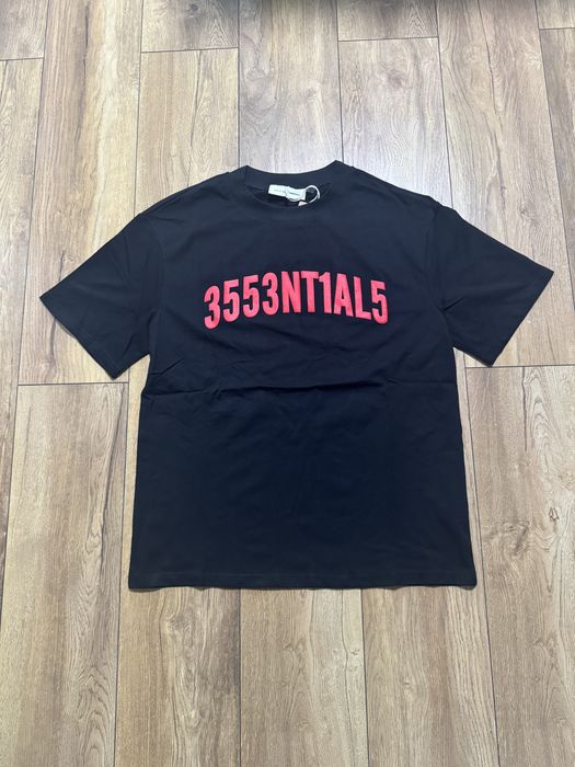 Fear of God "Essentials" - 3553NT1AL5 Black T-shirt