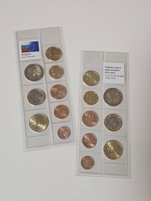 Комплект евромонети България