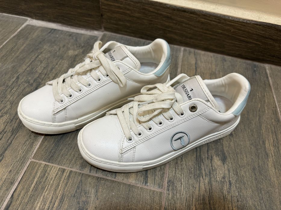 Обувки Trussardi естесвена кожа