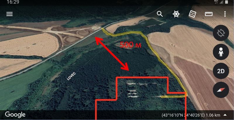 Продава се Парцел в с. Бохот, Област Плевен - 126000 кв.м за 7 €/кв.м - Снимка #2