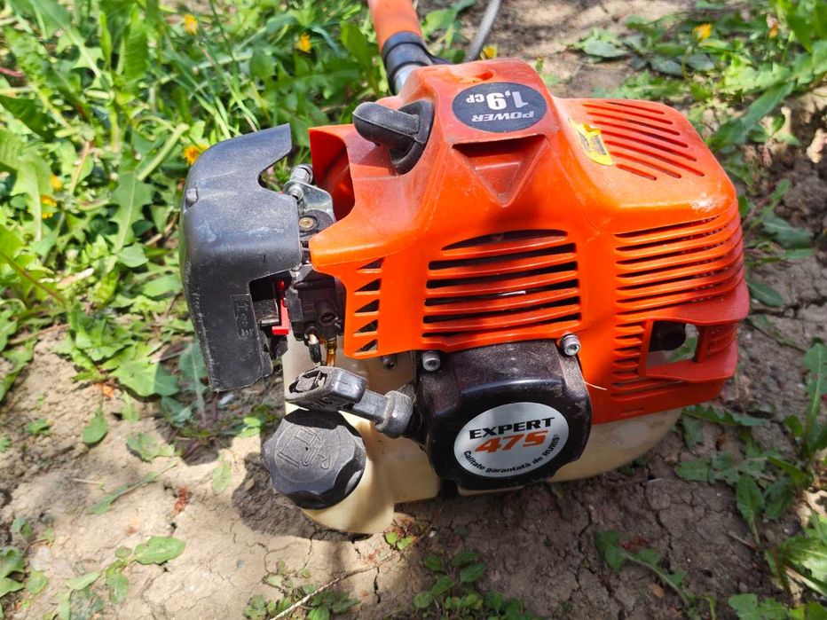 Motocoasa pe benzina, Ruris Expert 47S  1.4 kW, 1.9 CP