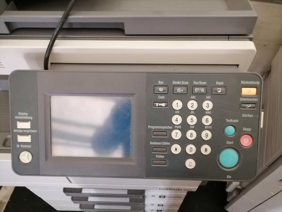 Професионална копирна машина Konica Minolta PC-202 принтер скенер
