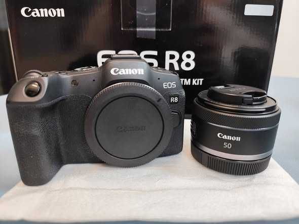 Canon R8 + RF 50mm STM