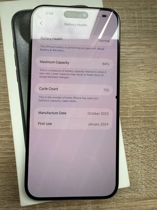 Перфектен! Iphone 15 pro max 512gb