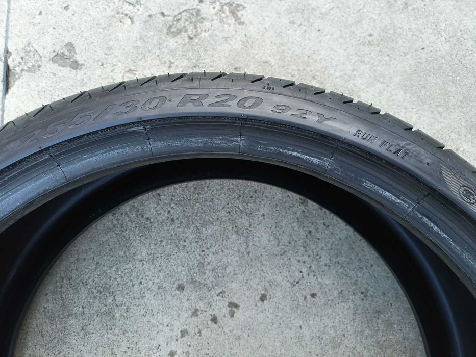 O anvelopa vara 255 30 20 pirelli p zero profil de 7,8 mm