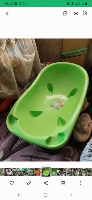 Ванночка и набор для ребёнка