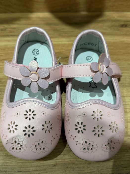 Бебешки обувки розови