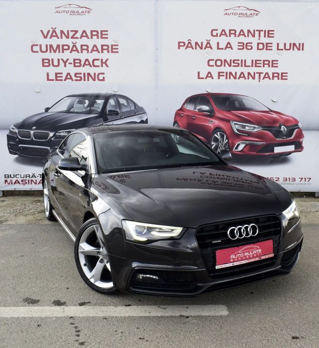 Audi A5 S-Line*Quatro*2.0*Automat*Semi-Piele*Garantie*Service*Rate*