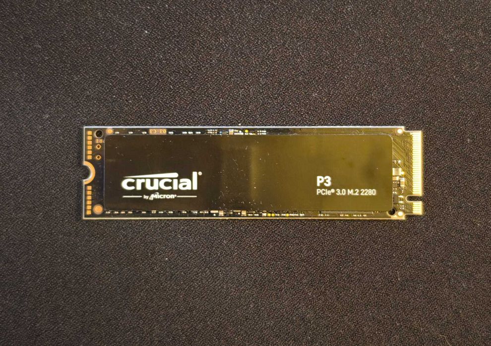 SSD M.2 NVMe Crucial P3 1TB Gen3