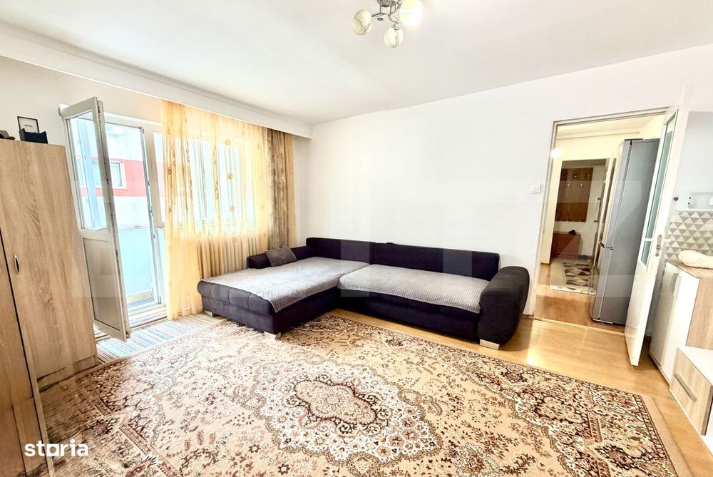 Apartament 3 camere, 67 mp, mobilat complet, etaj 3, zona Cetate