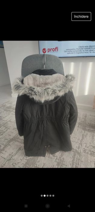 Geaca fete h&m 140 cm