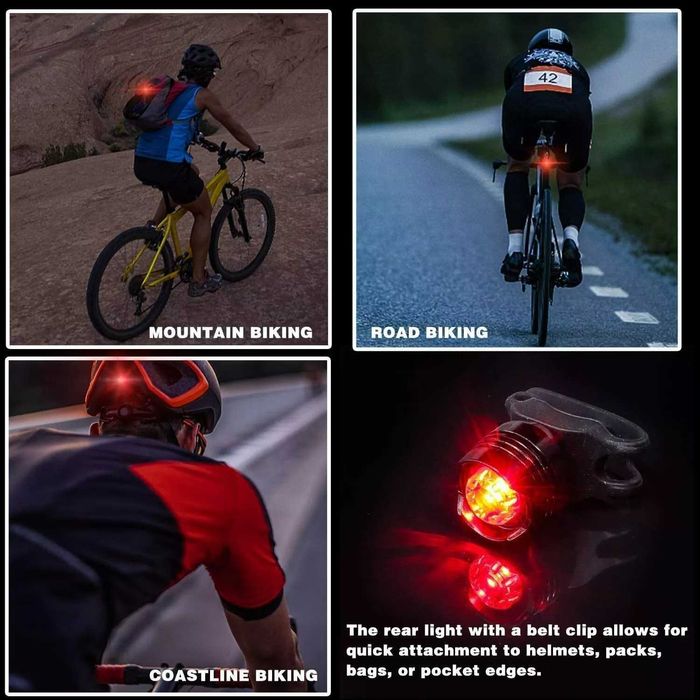 Акумулаторни светлини за велосипед/ скутер/ тротинетка DUO Ecommerce