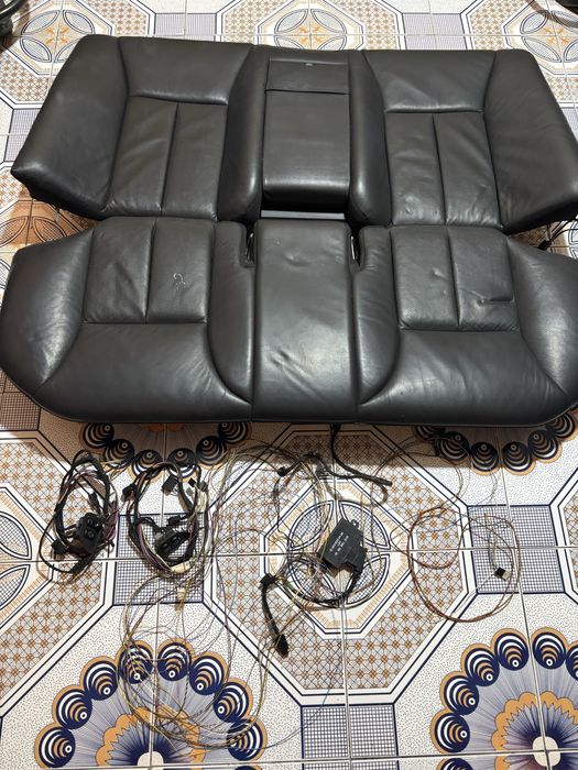 Подогрев задних сиденьи w210