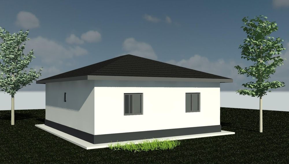 Casa la roșu de vânzare Podari