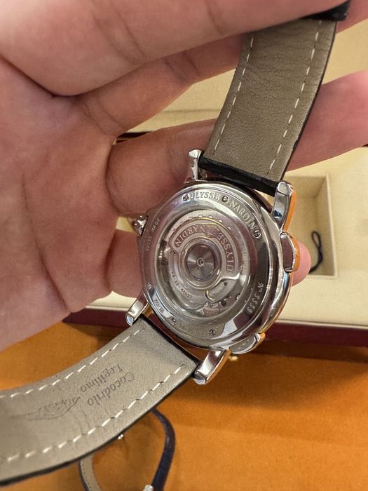 Оригинал Ulysse Nardin Dual time швейцарские
