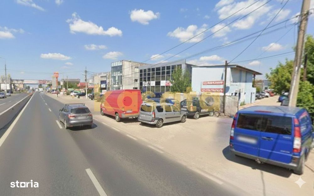 Hală 400 mp + birouri 100 mp de închiriat pe Sos. Alexandriei